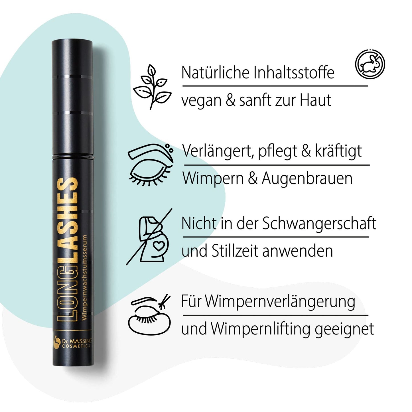 Long Lashes Wimpernserum und Augenbrauenserum